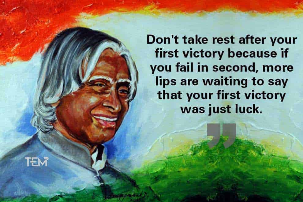 abdul kalam thoughts