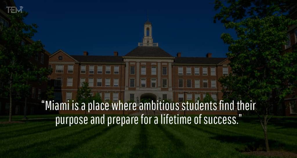 Miami university_Quote